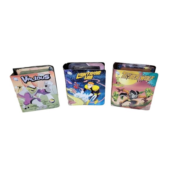 McDonalds DC Comics Legion Of Superheroes Happy Meal Toy Lot Of 3 - Picture 1 of 8
